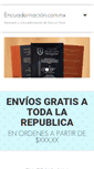 Mobile Screenshot of encuadernacion.com.mx